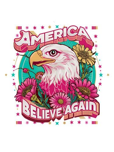 america believe again pink