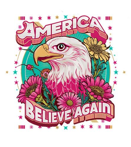 america believe again pink a