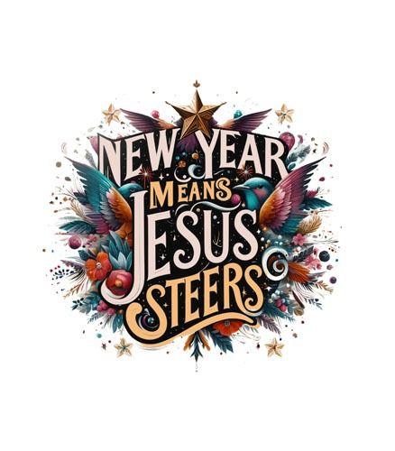 new year means jesus steers